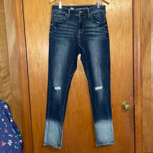•ARIZONA•NWOT 360 ULTRA FLEX DROPPED TAPER CROTCH DENIM JEANS SIZE 30 - Picture 11 of 11